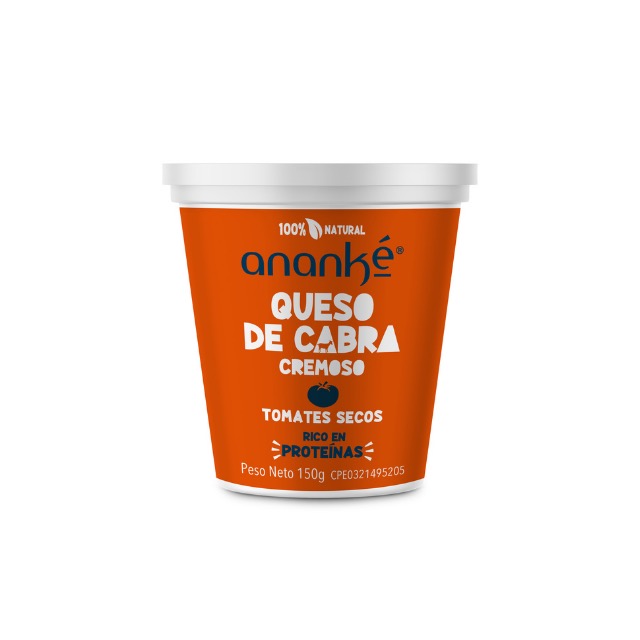 Queso de Cabra Cremoso Tomates Secos 150g