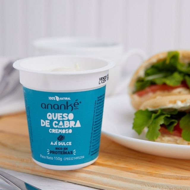Queso de Cabra Cremoso Ají Dulce 150g
